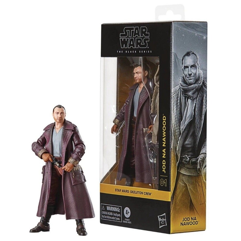 Star Wars Black Series Skeleton Crew Jod Na Nawood Figure Hasbro NEW!